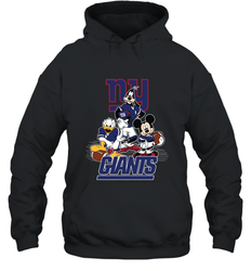 Mickey Mouse New York Giants NFL Football Gifts Hooded Sweatshirt
