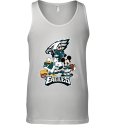Mickey Mouse Philadelphia Eagle NFL Football Gifts Men's Tank Top