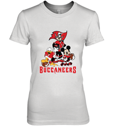 Mickey Mouse Tampa Bay Buccaneers NFL Football Gifts Women's Premium T-Shirt