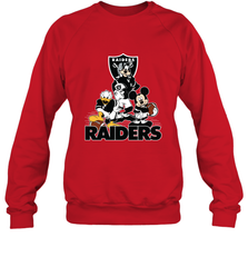 Mickey Mouse Oakland Raiders NFL Football Gifts Crewneck Sweatshirt Crewneck Sweatshirt - Havanatees